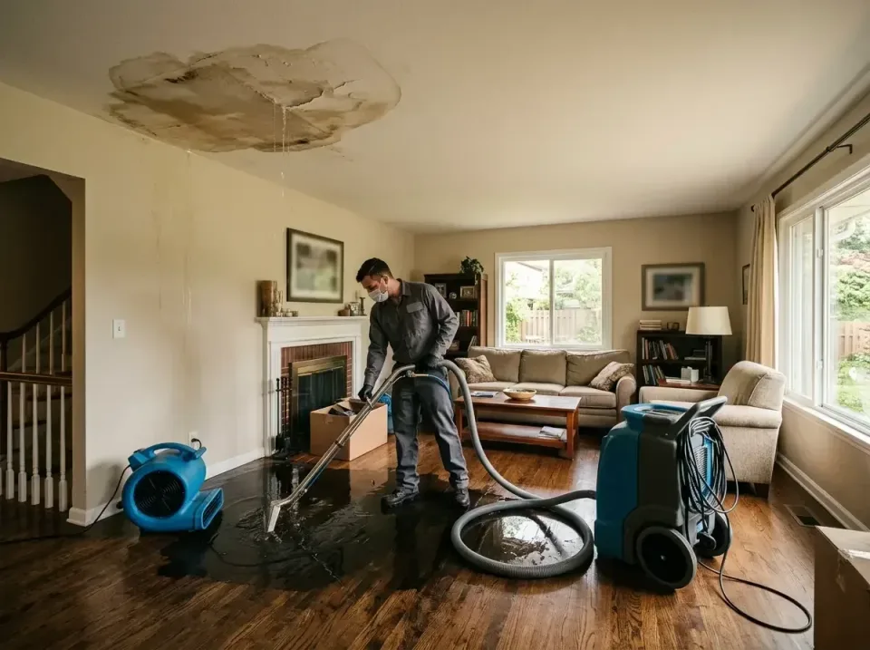 attic-pipe-burst-ceiling-drip-008 — frequently asked questions, Water Damage Restoration & Carpet Care in Conning Towers Nau…